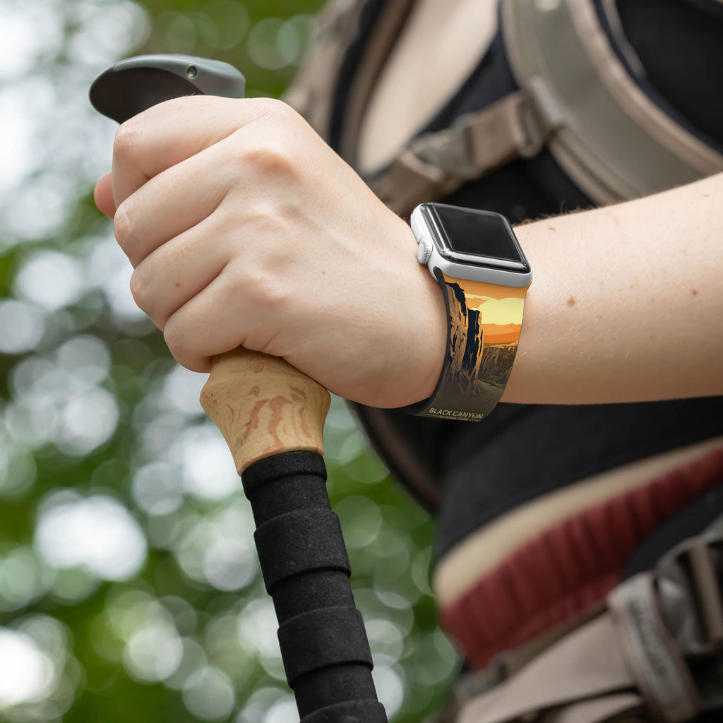 National Parks Black Canyon HD Apple Watch Band
