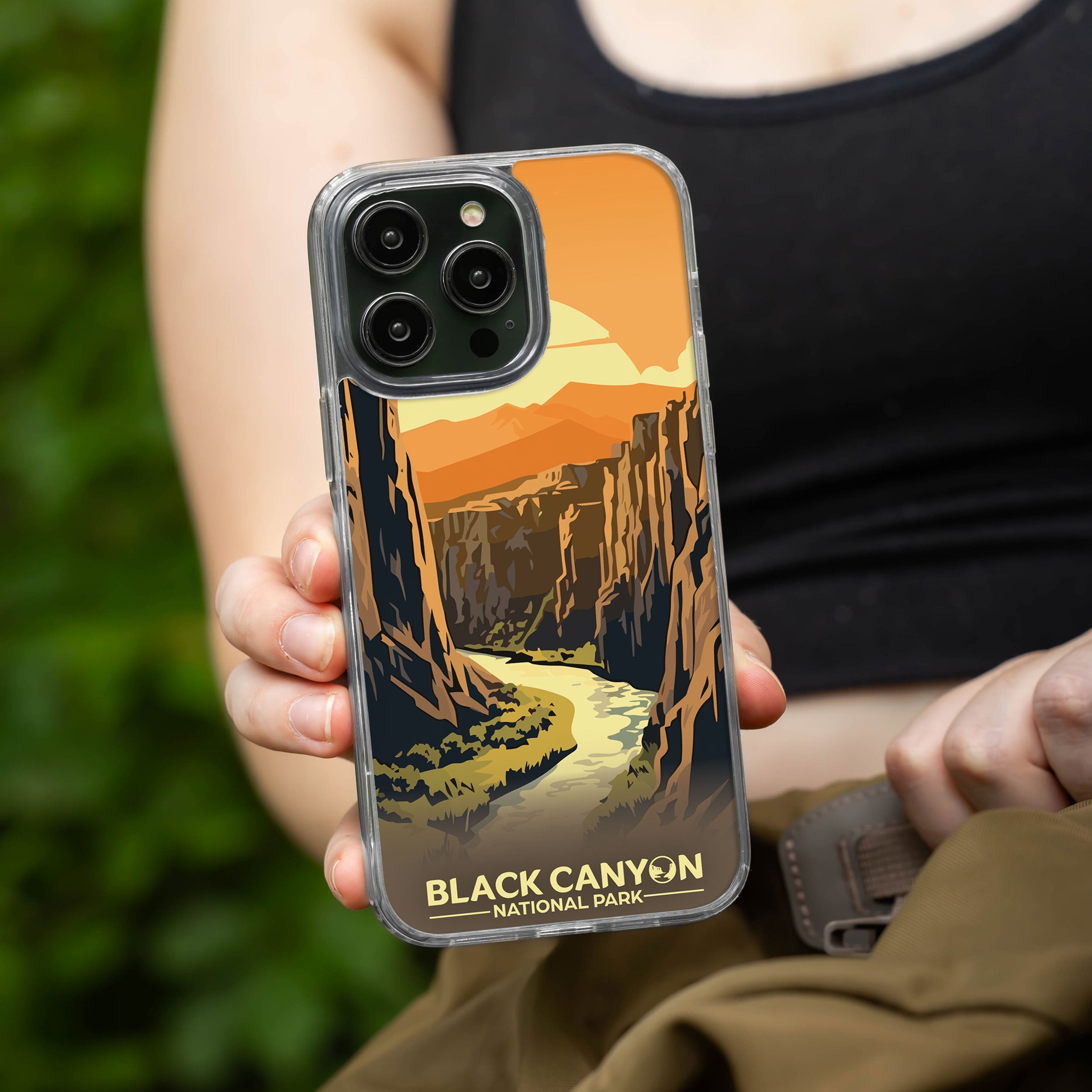 National Parks Black Canyon HD Apple iPhone 13 Series Mag-Safe Phone Case