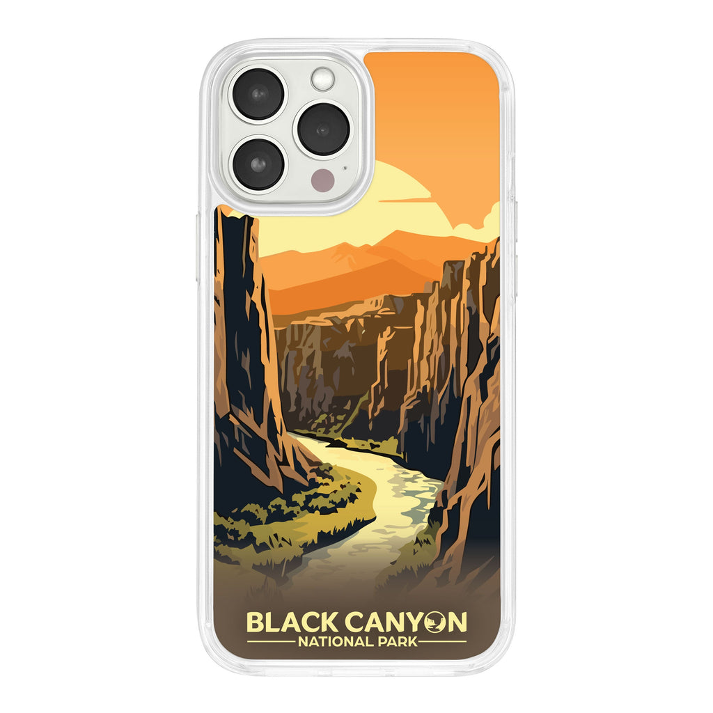 National Parks Black Canyon HD Apple iPhone 14 Series Mag-Safe Phone Case