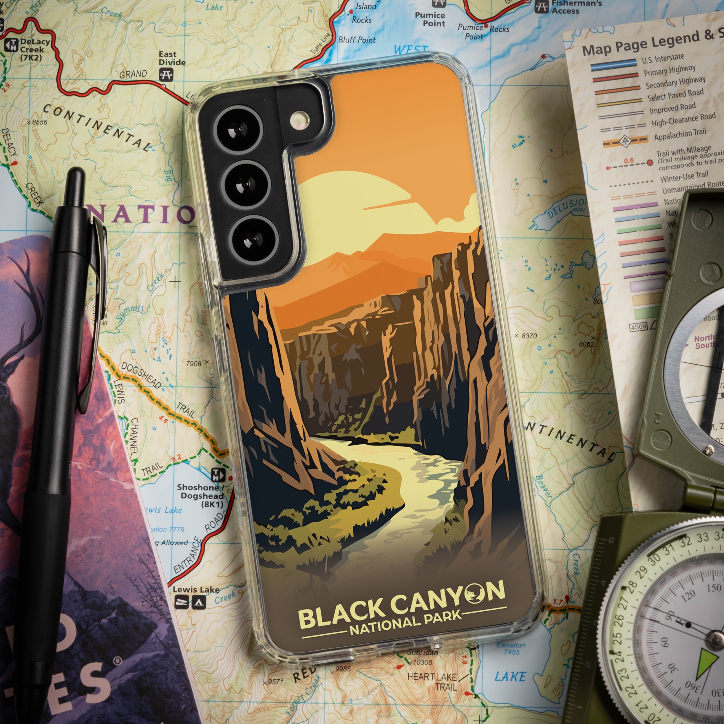 National Parks Black Canyon HD Samsung Galaxy S21 Phone Case