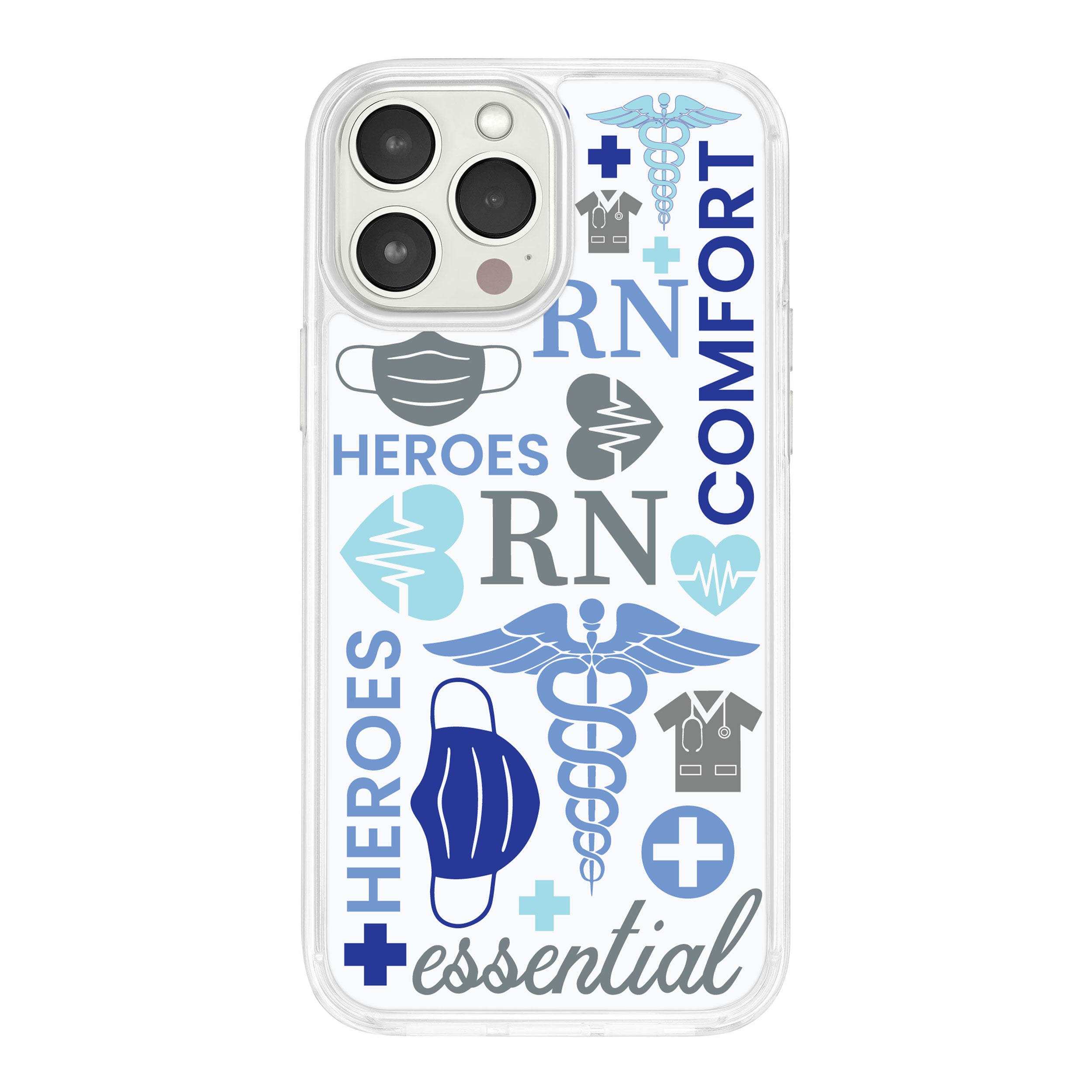 Nurse HD Apple iPhone 15 Series Mag-Safe Phone Case