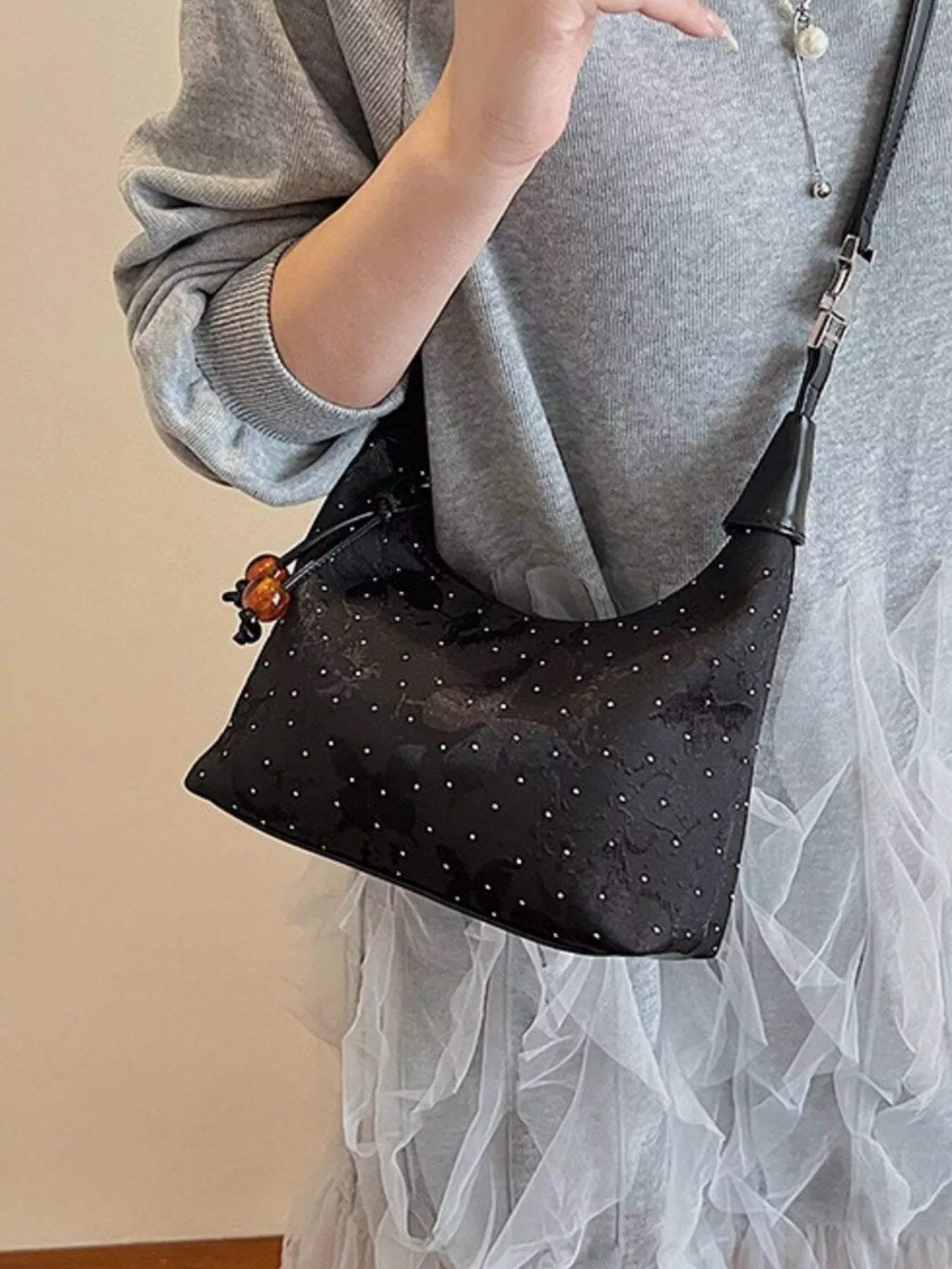 Polka Dot Crossbody Bag