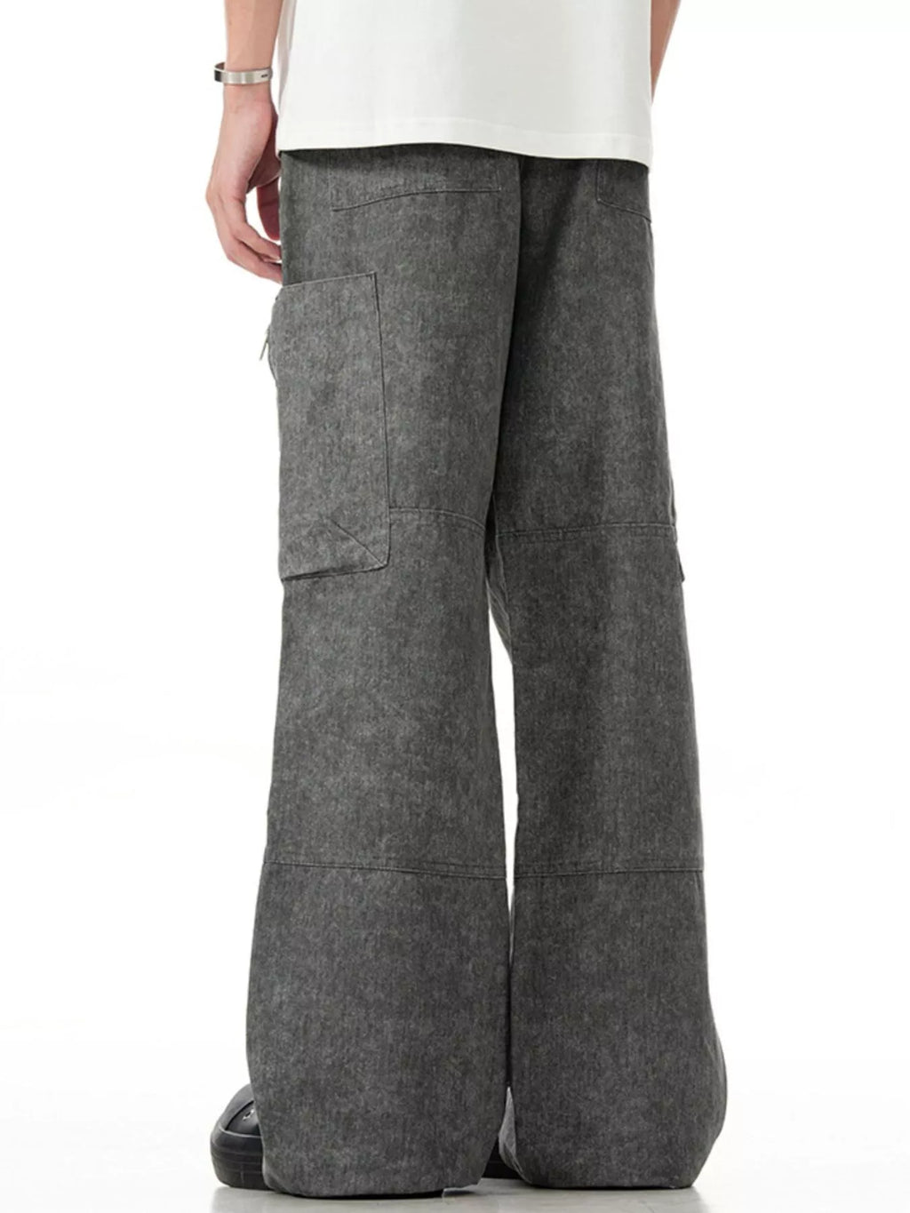 Men's Wide Leg Cargo Pants