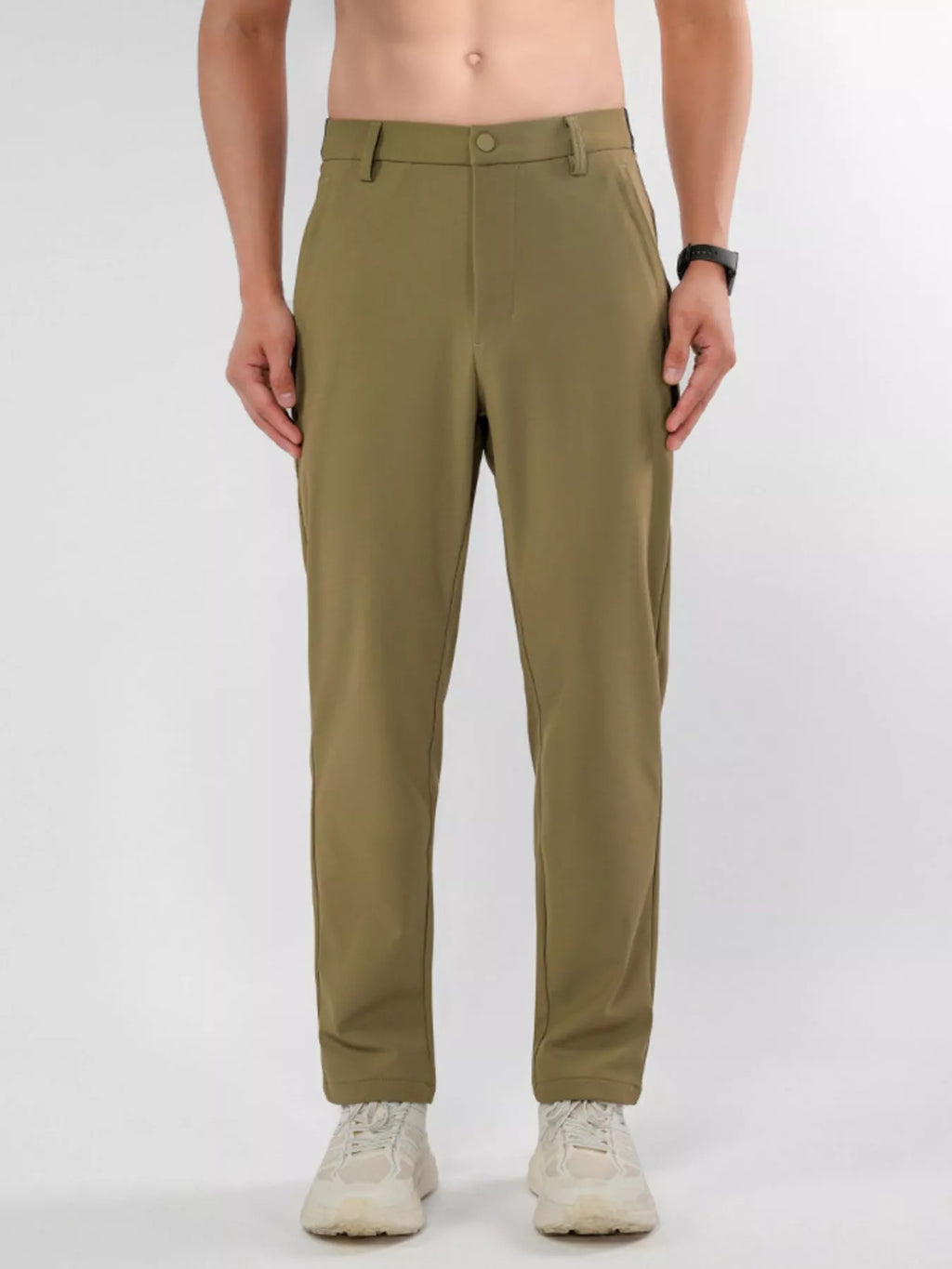Men's Plus Size Slim Fit Stretch Casual Pants