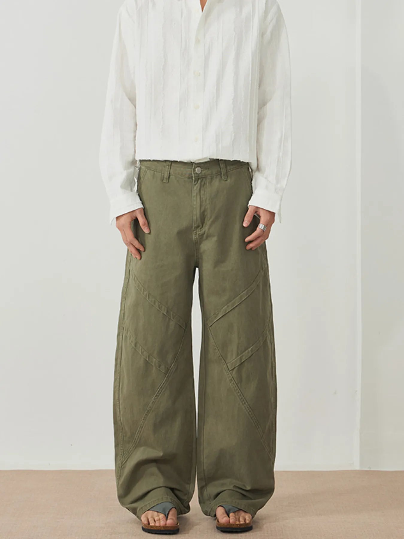 Men's Wide Leg Pants