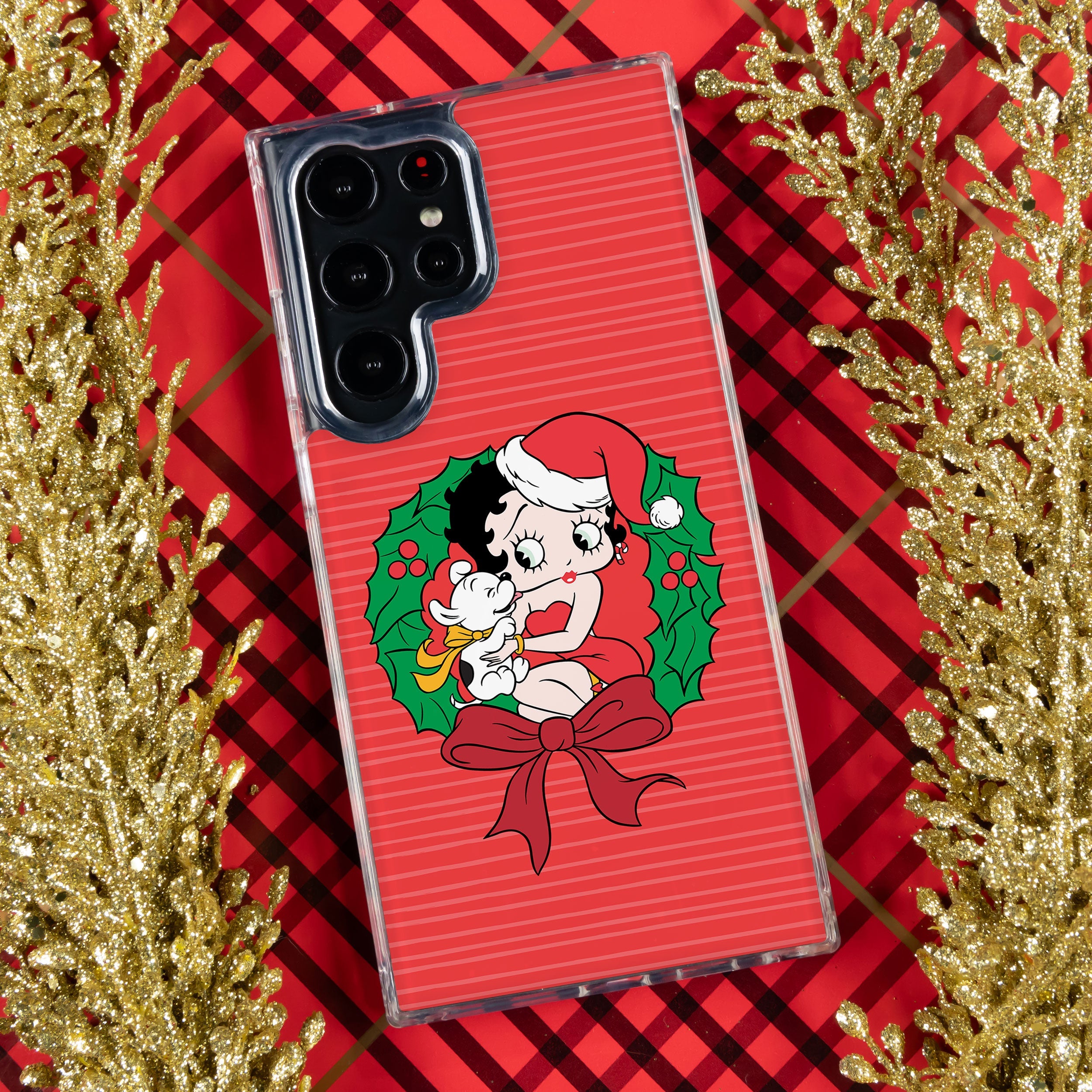 Betty Boop Christmas HD Samsung Galaxy S22 Phone Case