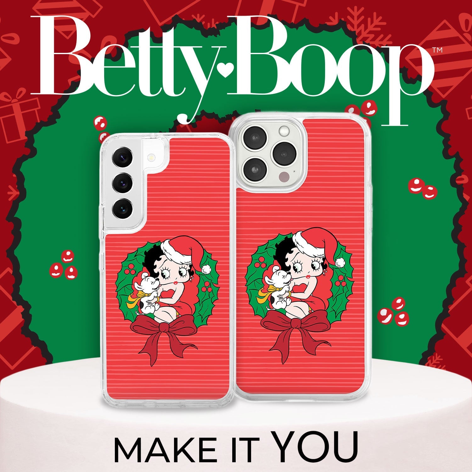 Betty Boop Christmas HD Samsung Galaxy S22 Phone Case