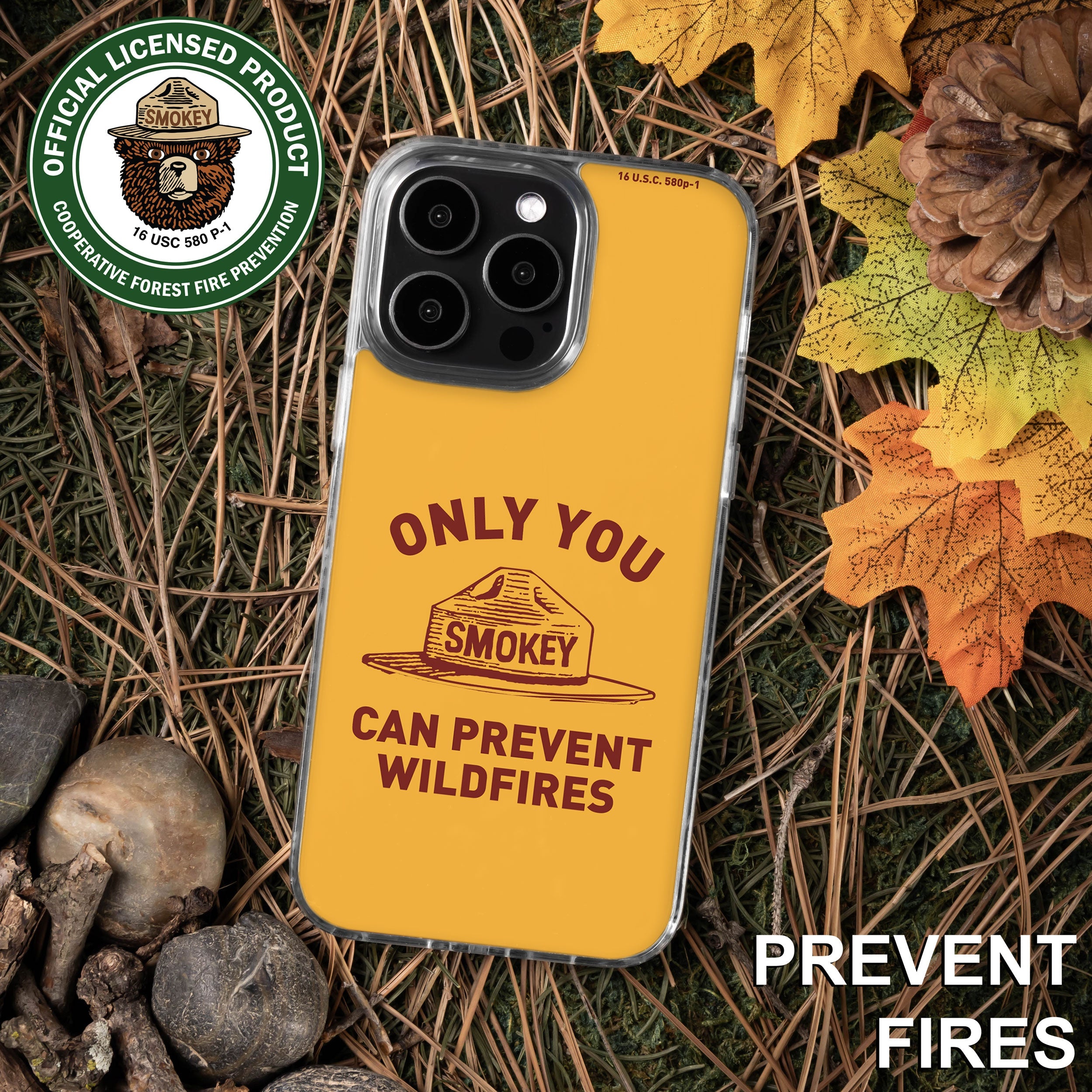 Smokey Bear Classic HD Apple iPhone 11 Series Phone Case