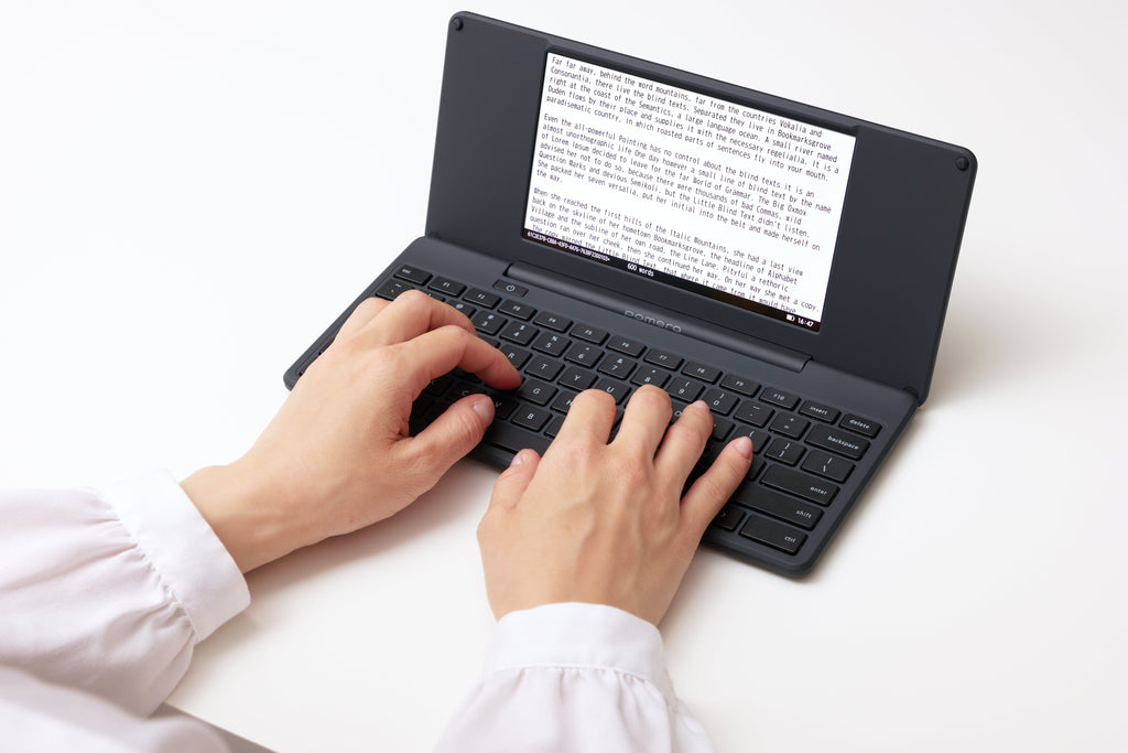 Full-Suite Typewriter For Focused Writing Includes Screen Protector Film