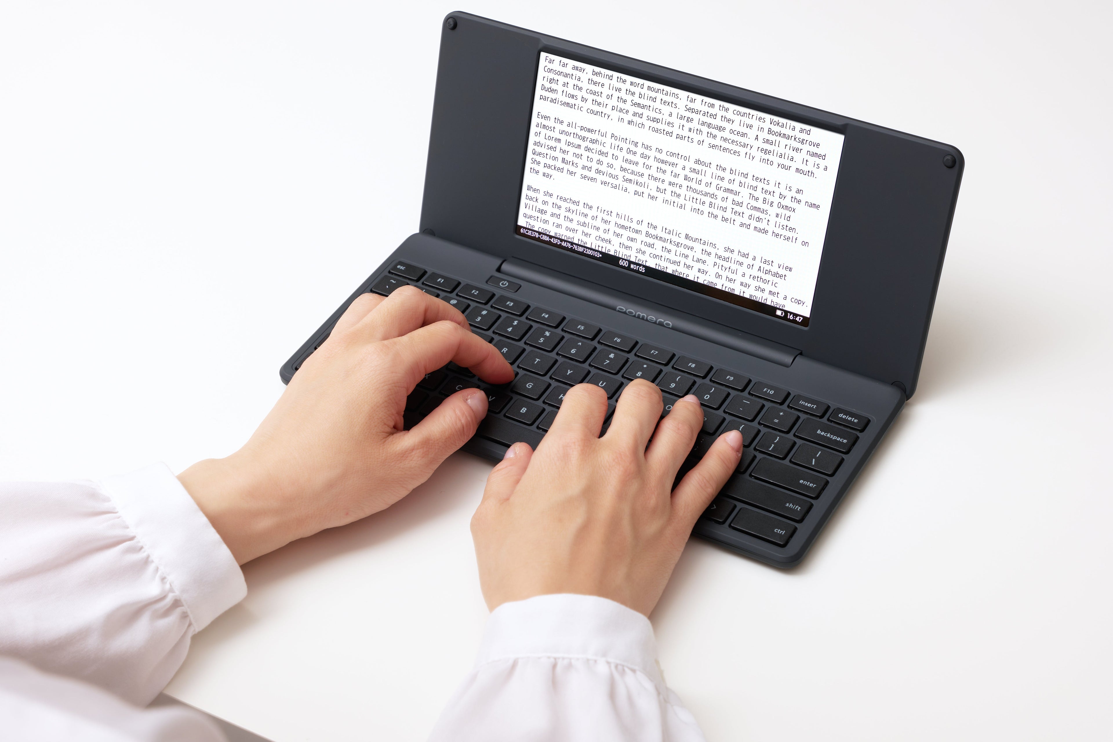 Full-Suite Typewriter For Focused Writing Includes Screen Protector Film