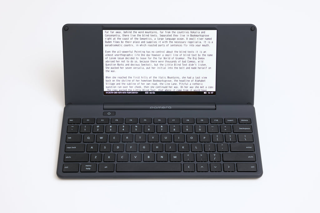 Full-Suite Typewriter For Focused Writing Includes Screen Protector Film