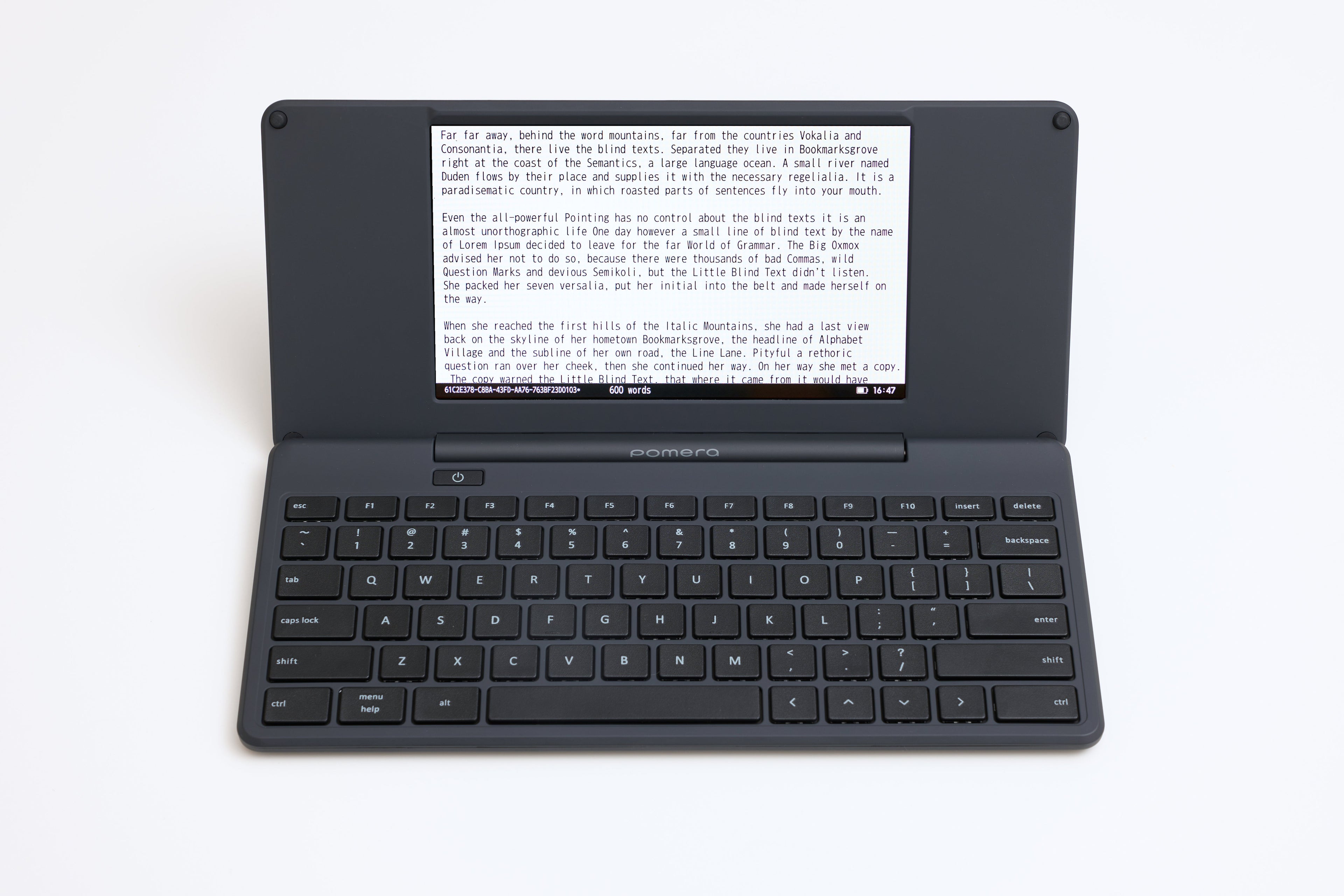 Full-Suite Typewriter For Focused Writing Includes Screen Protector Film