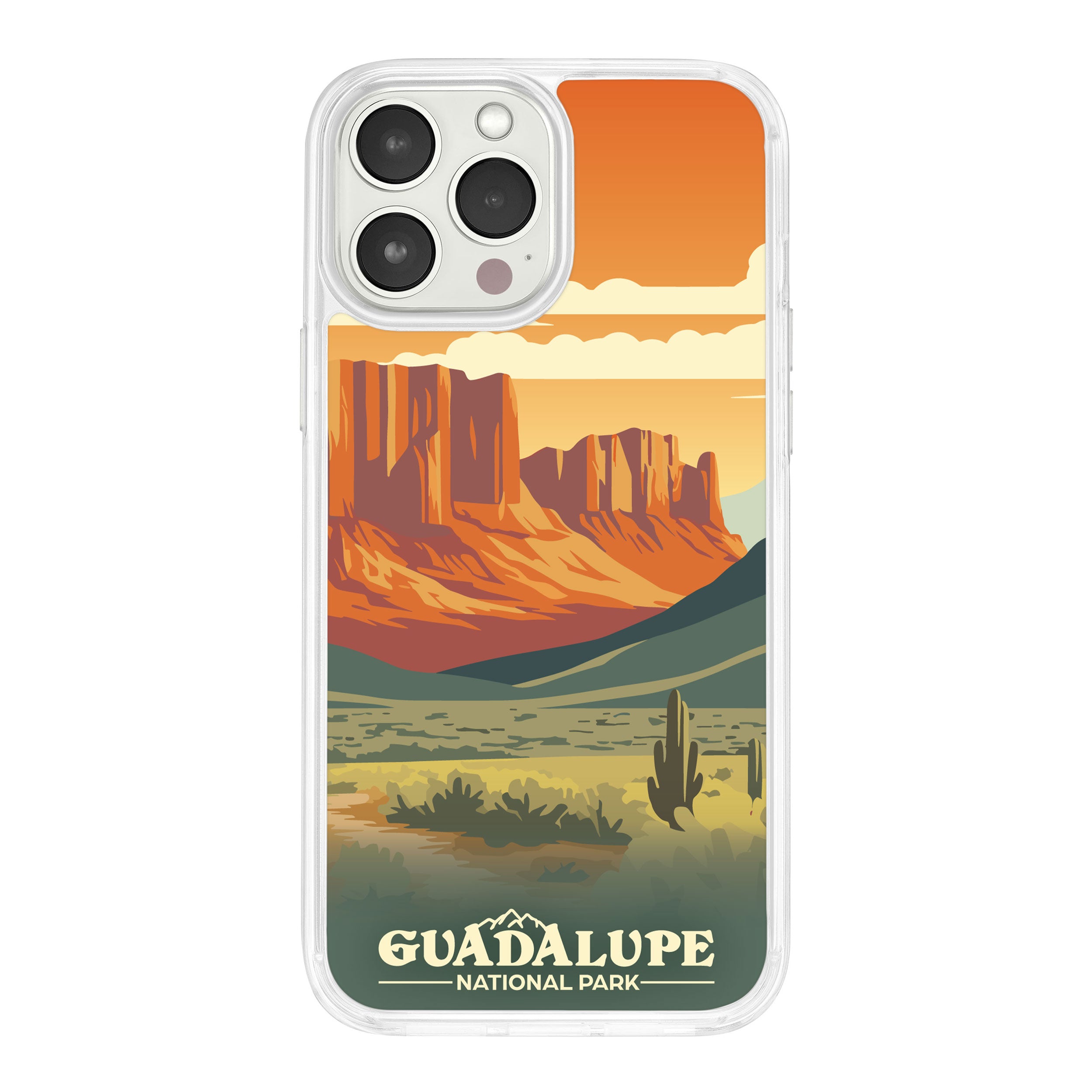 National Parks Guadalupe HD Apple iPhone 13 Series Mag-Safe Phone Case