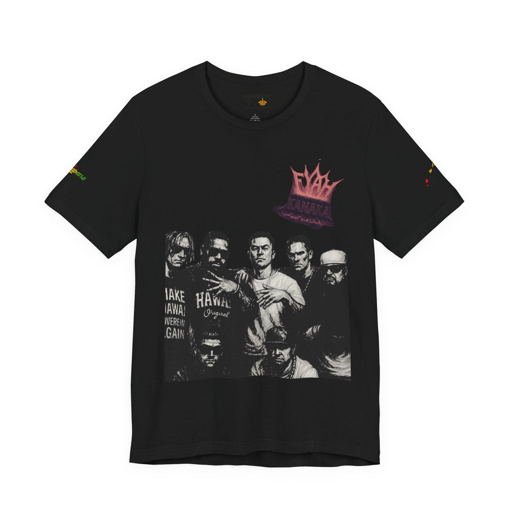 Kanaka Fyah Vintage Tee – Limited Edition Hawaiian Band T-Shirt