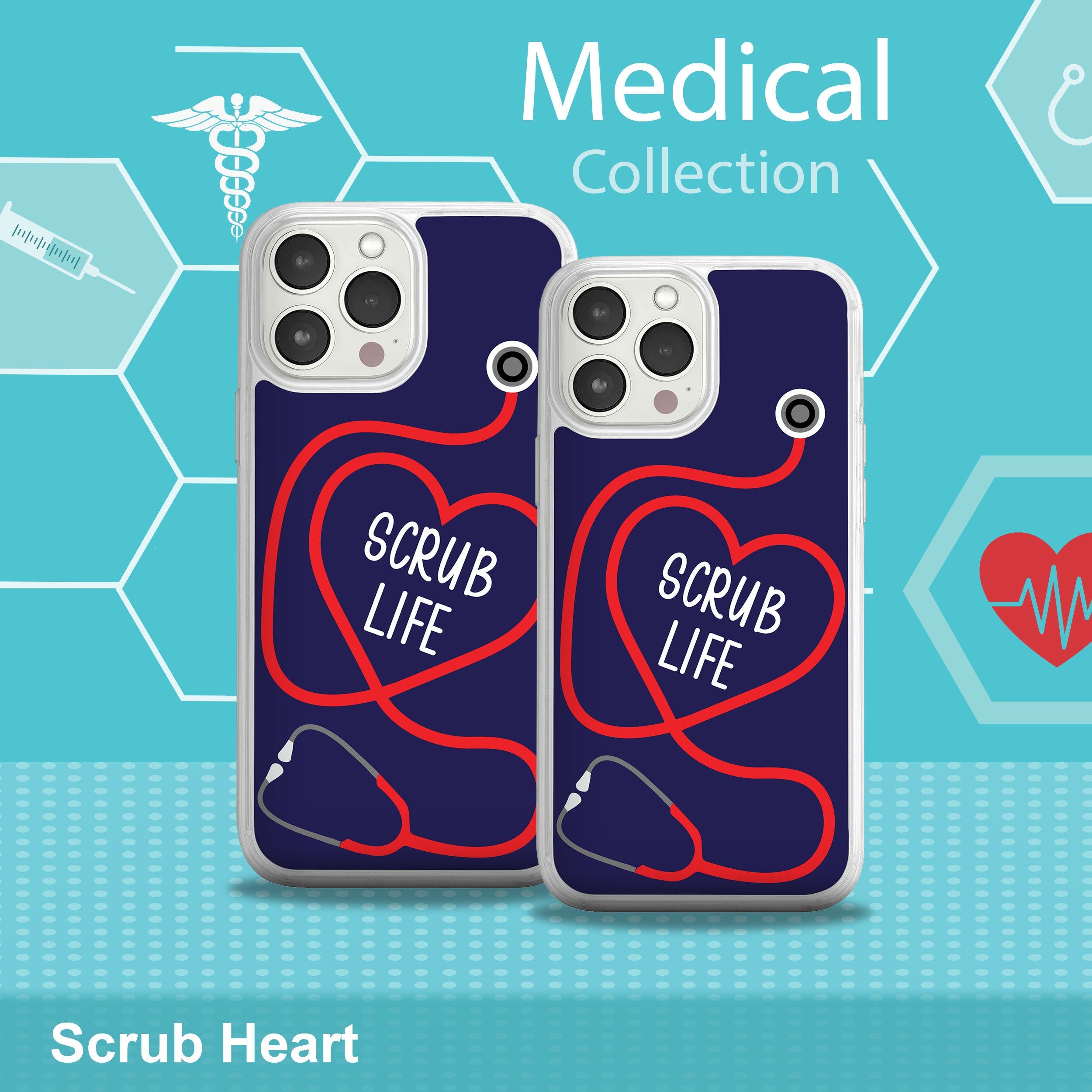 Nurse HD Apple iPhone 12 Series Mag-Safe Phone Case