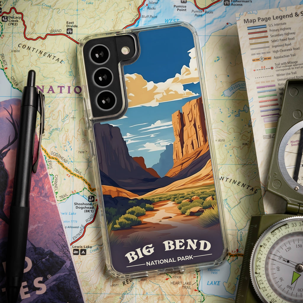 National Parks Big Bend HD Samsung Galaxy S21 Phone Case