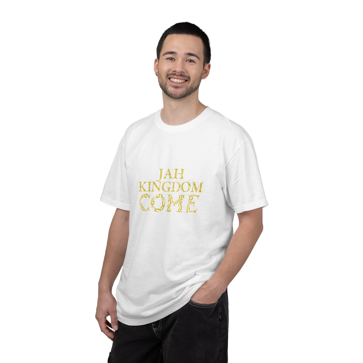Jah Kingdom Come — Gold Script Reggae Faith