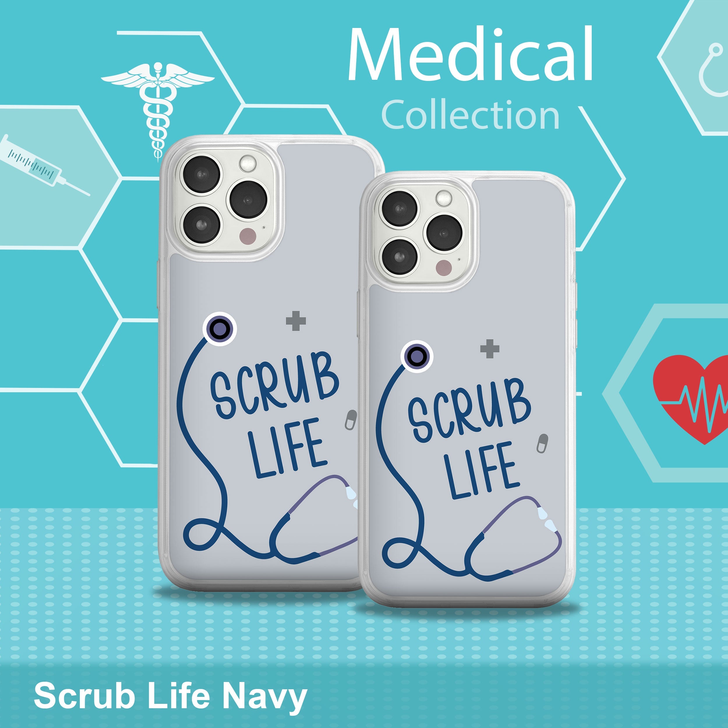 Nurse HD Apple iPhone 15 Series Mag-Safe Phone Case