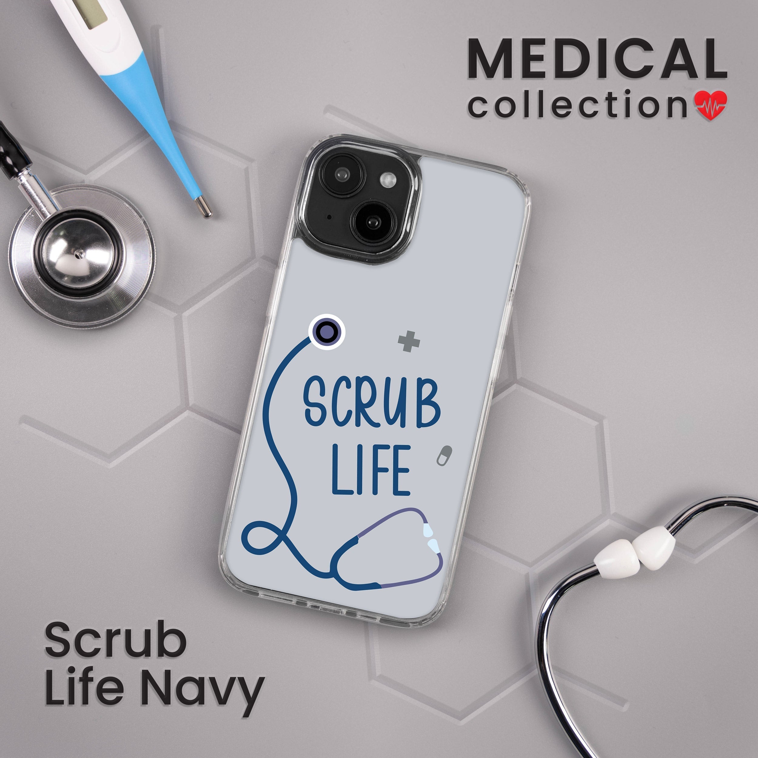Nurse HD Apple iPhone 14 Series Mag-Safe Phone Case