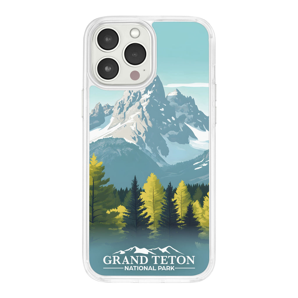National Parks Grand Teton HD Apple iPhone 12 Series Mag-Safe Phone Case