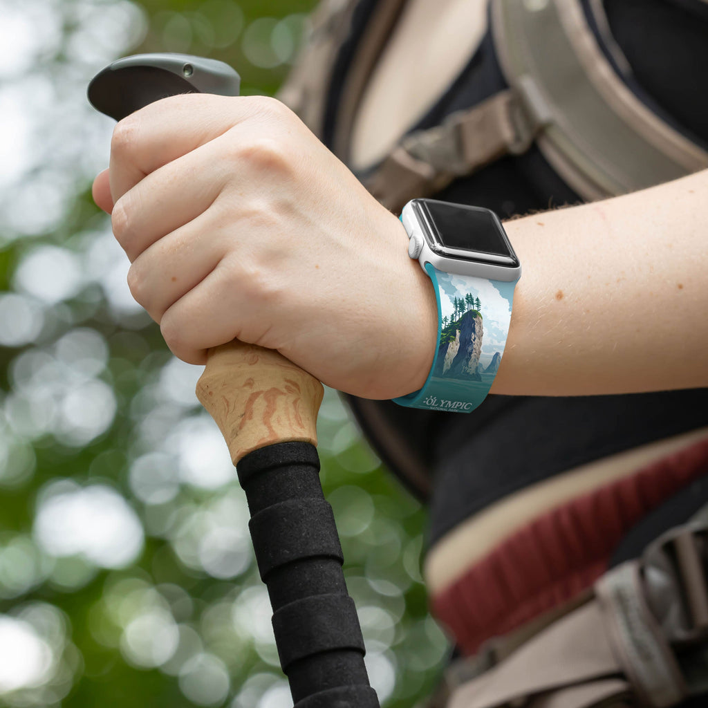 National Parks Olympic HD Apple Watch Band