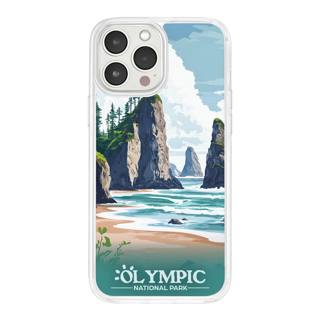 National Parks Olympic HD Apple iPhone 14 Series Mag-Safe Phone Case