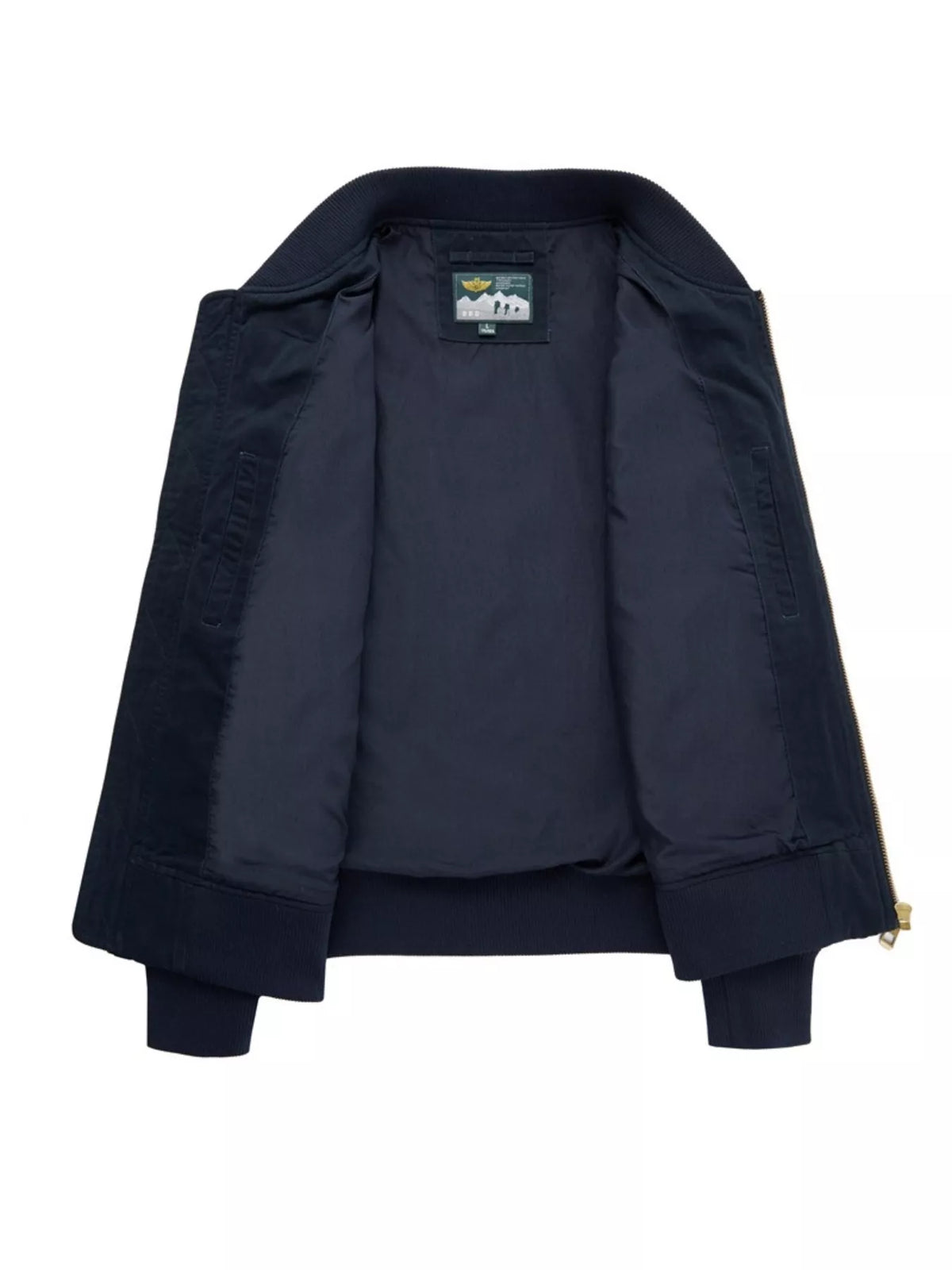 Men's Plus Size Zip Up Classic Bomber Jacket