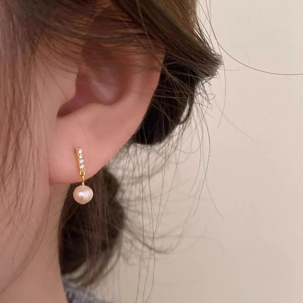 Pearl Drop Earrings