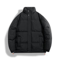 Solid-color Womens Windproof And Warm Jacket