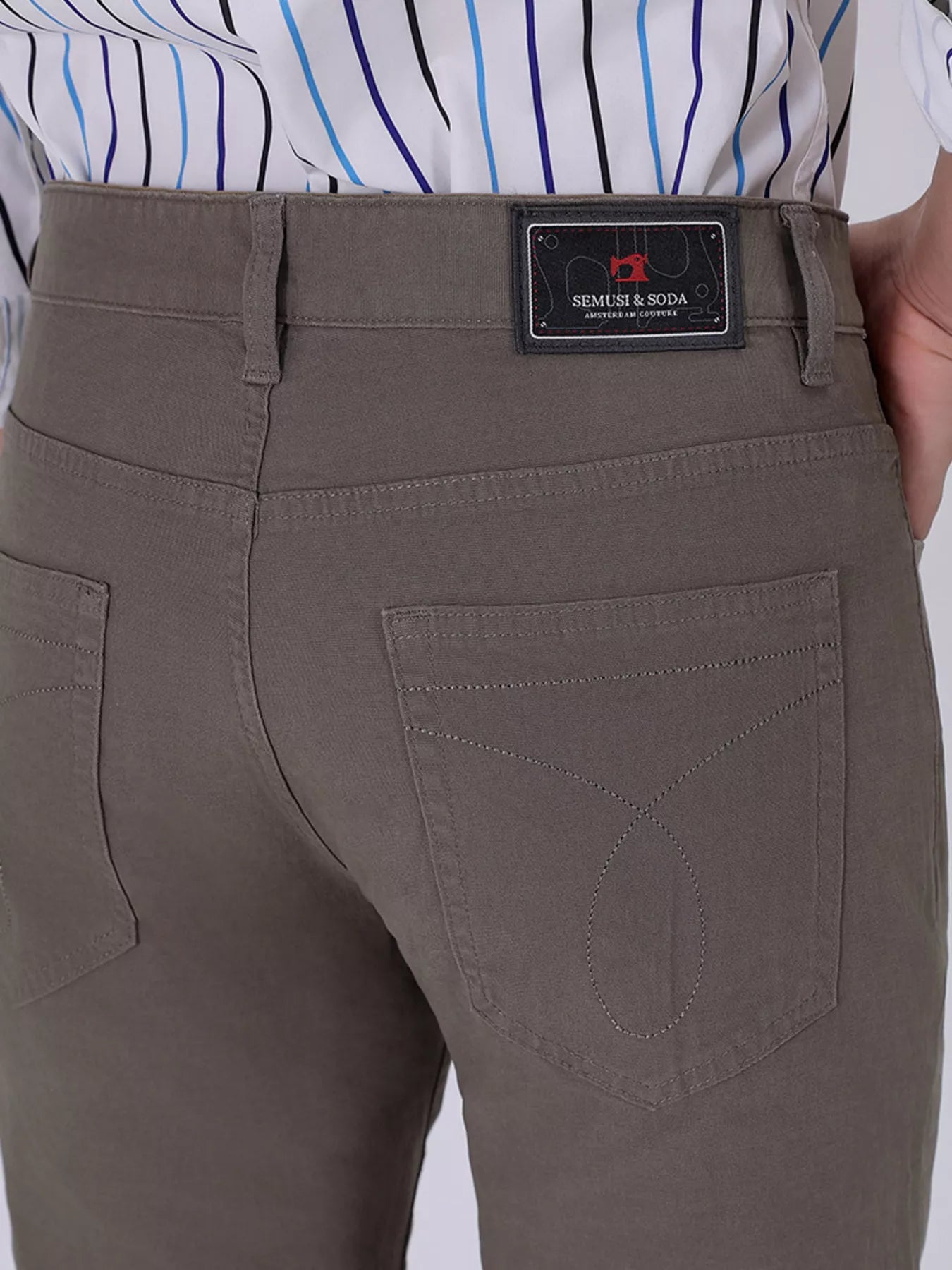Men's Straight-Leg Casual Pants