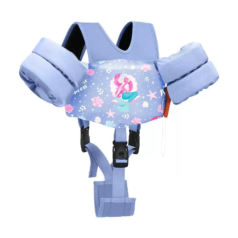 Baby Swimming Buoyancy Vest Auxiliary Training Gear Childrens Buoyancy Arm Floats Flotation Suit Life Jacket