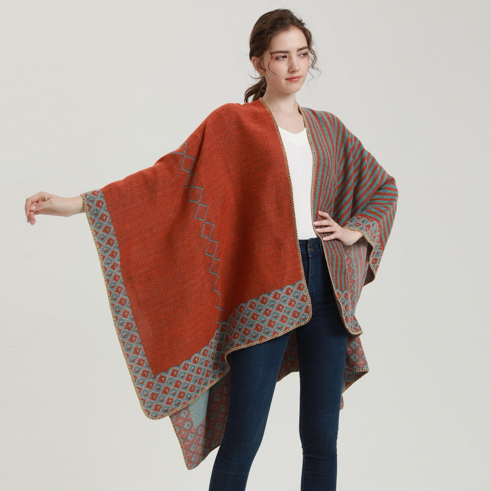 Womens Autumn And Winter Shawl