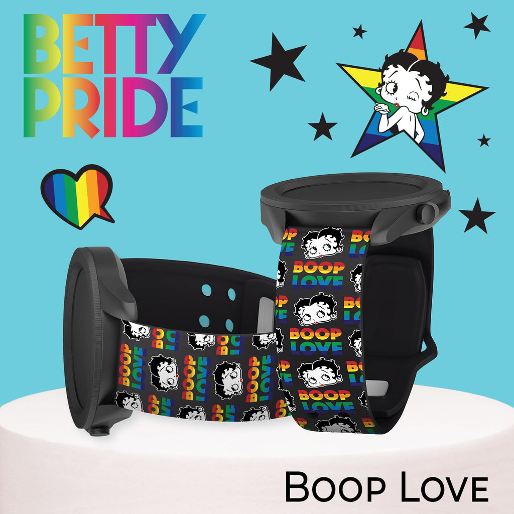 Betty Boop Pride HD  Watchband for Samsung, Garmin, Fossil, and More for Samsung, Garmin, Fossil, and More