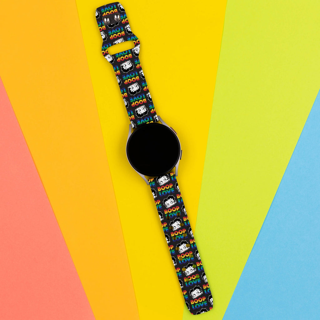 Betty Boop Pride HD  Watchband for Samsung, Garmin, Fossil, and More for Samsung, Garmin, Fossil, and More