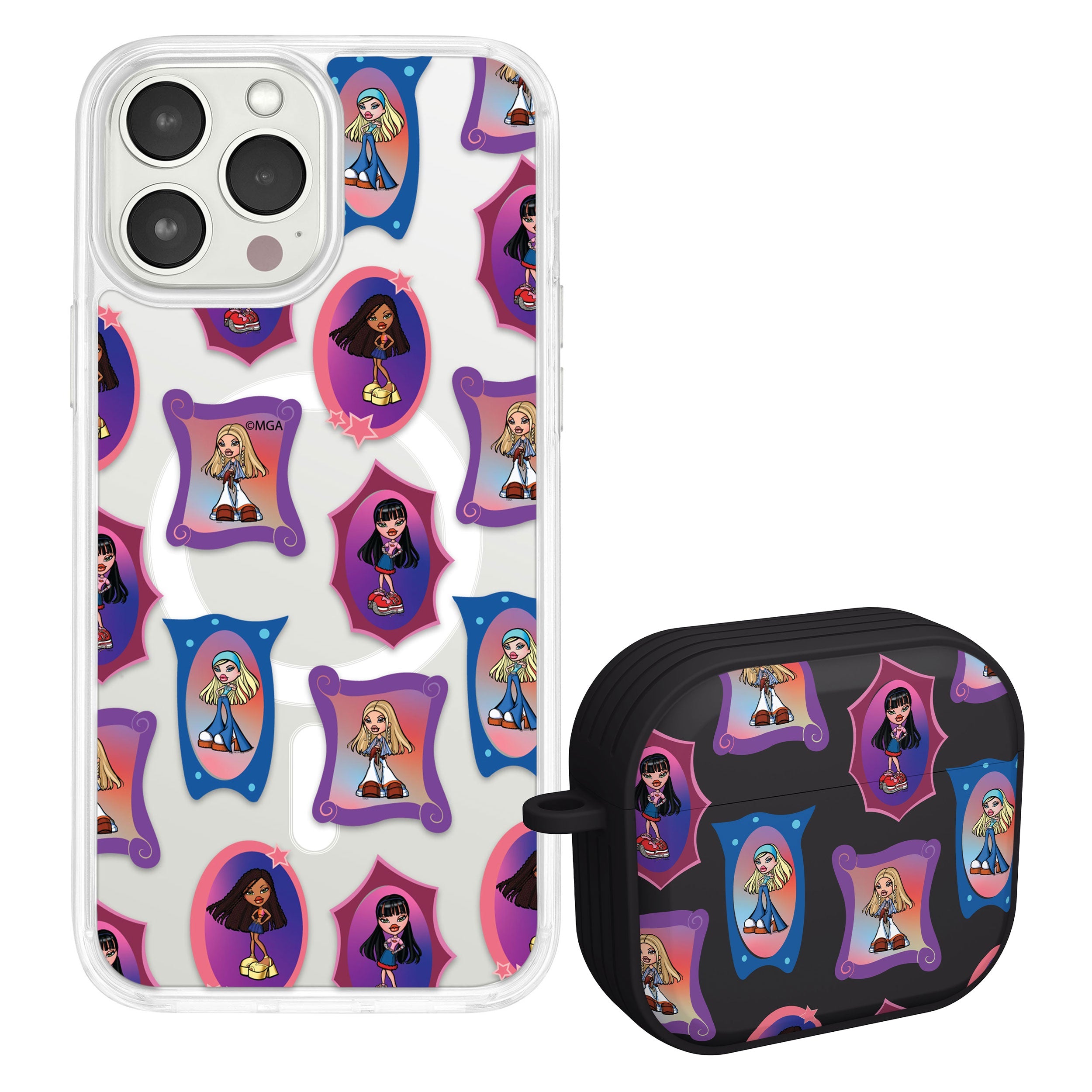 Bratz® Classic HD Apple iPhone 15 Mag-Safe Phone Case and AirPods Gen 3 Combo Package