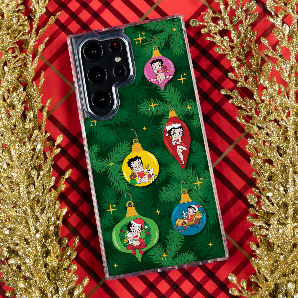 Betty Boop Happy Holidays HD Samsung Galaxy S22 Phone Case