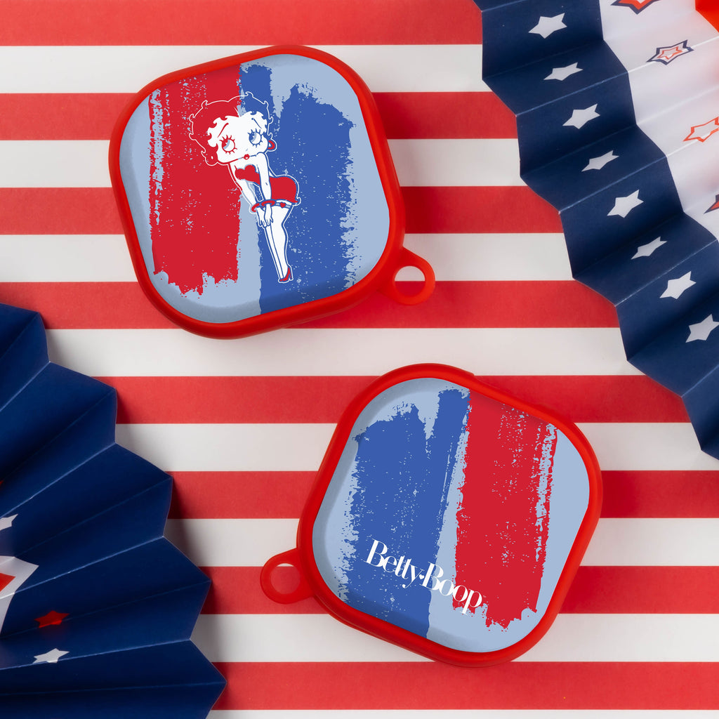 Betty Boop Red White & Boop HDX Samsung Galaxy Buds Pro Case Cover