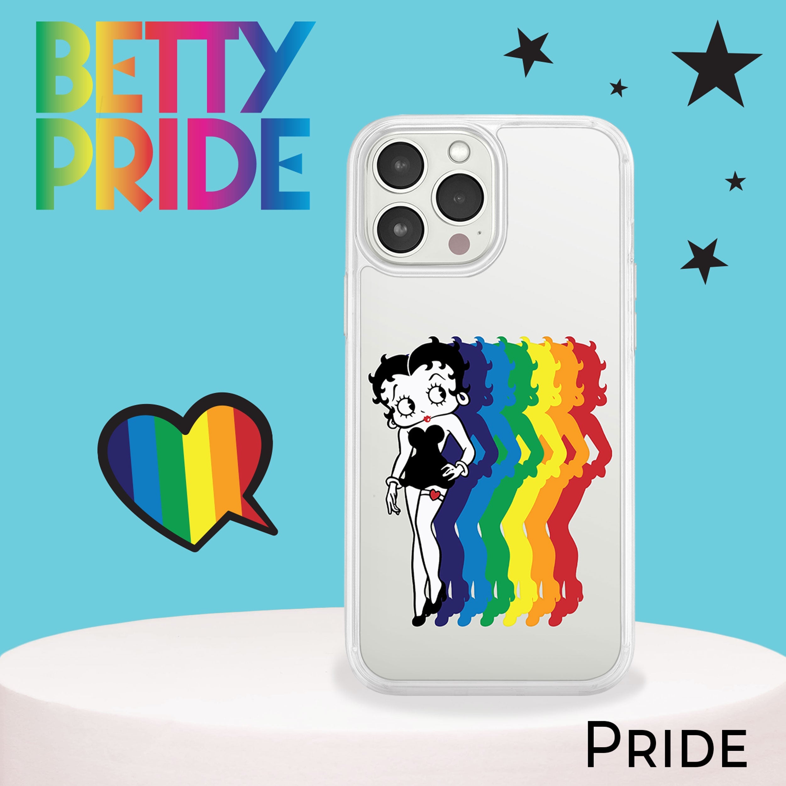 Betty Boop Pride HD Apple iPhone 14 Mag-Safe Phone Case
