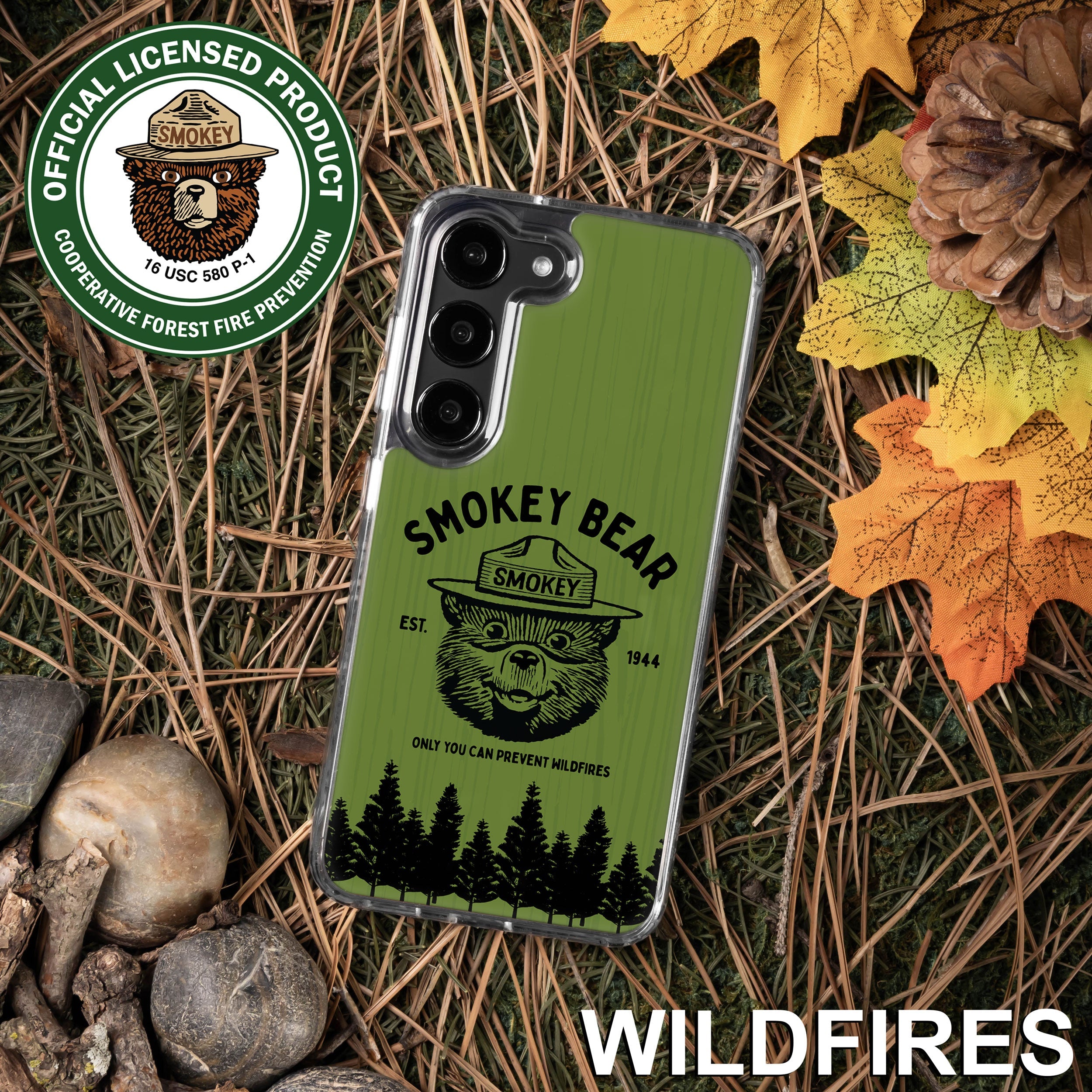 Smokey Bear Classic HD Samsung Galaxy S23 Phone Case