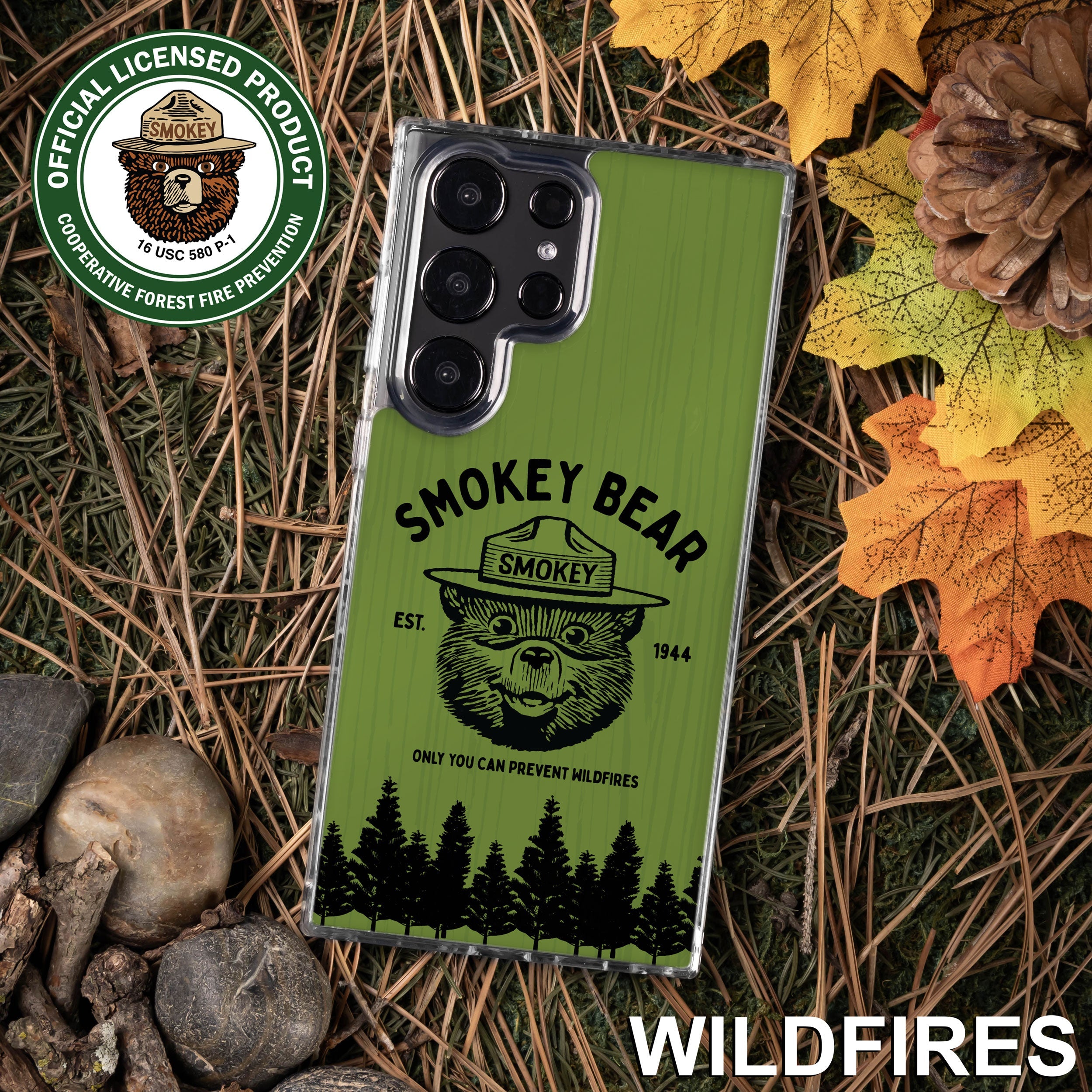 Smokey Bear Classic HD Samsung Galaxy S23 Phone Case
