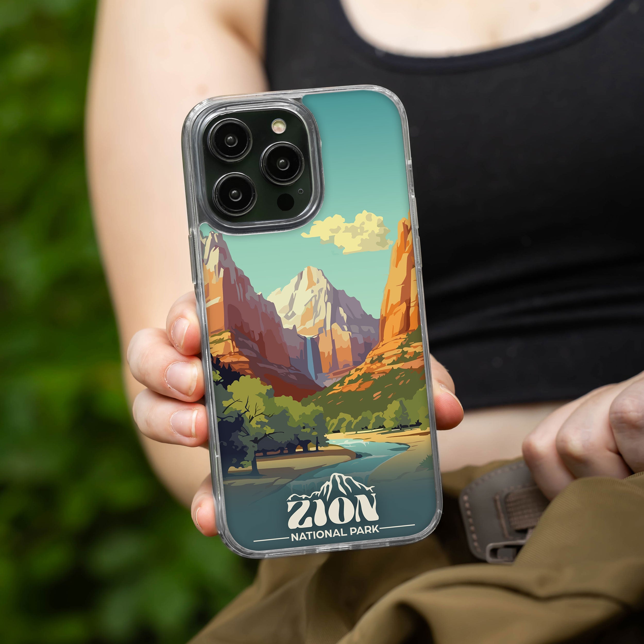 National Parks Zion HD Apple iPhone 13 Series Mag-Safe Phone Case