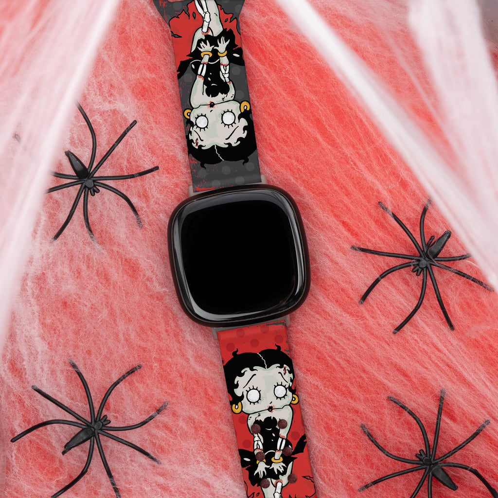 Betty Boop Zombie Love HD Fitbit Versa 3 & Sense 1 Watch Band