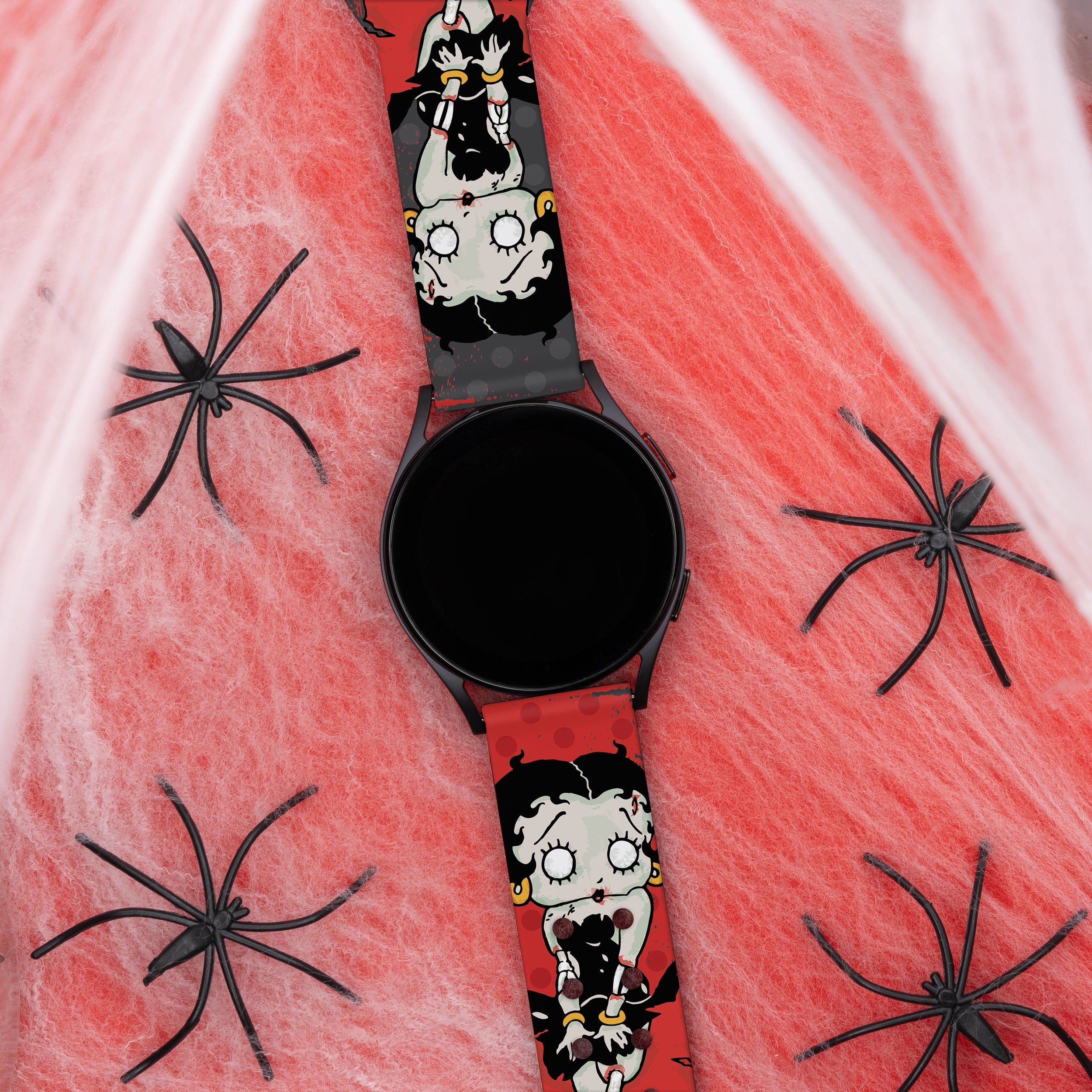 Betty Boop Zombie Love HD  Watchband for Samsung, Garmin, Fossil, and More