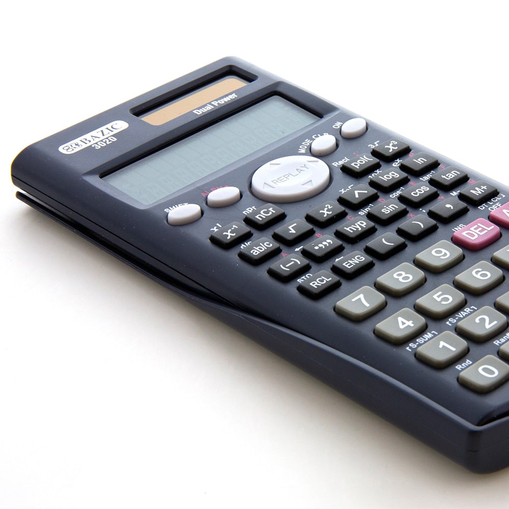 240 Function Scientific Calculator w/ Slide-On Case