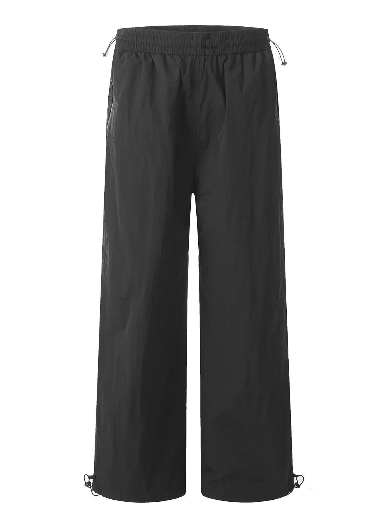 Men's Lightweight Wide-Leg Drawstring Pants