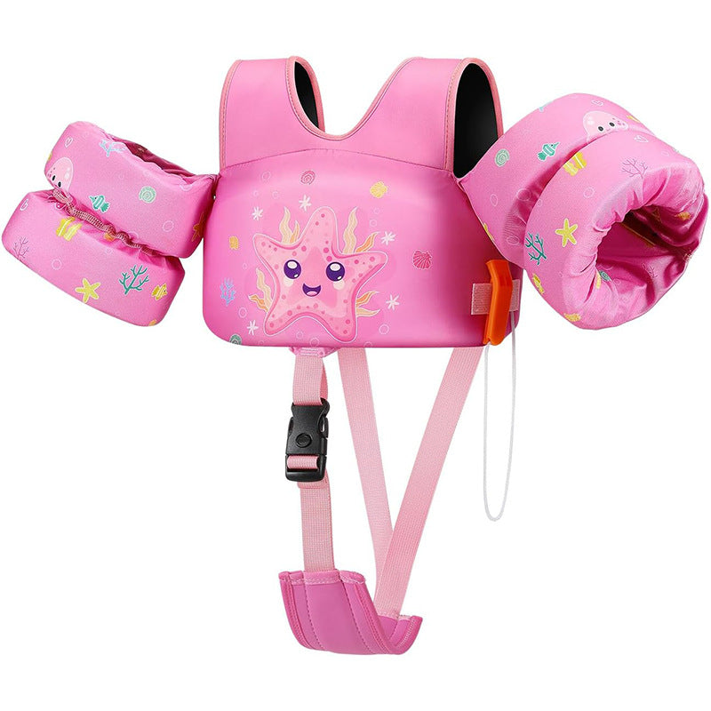 Baby Swimming Buoyancy Vest Auxiliary Training Gear Childrens Buoyancy Arm Floats Flotation Suit Life Jacket