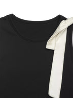 Bow Detail Sleeveless Bodysuit