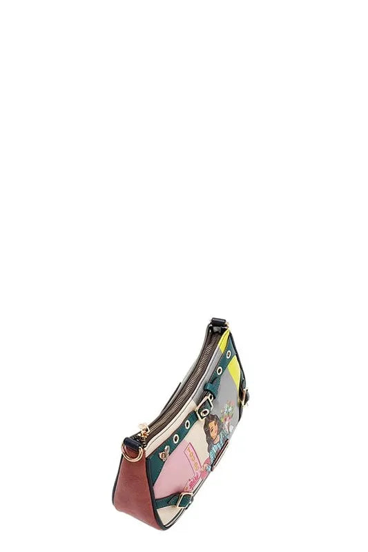 Crescent Shaped Crossbody Bag