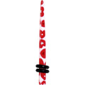 8G Lovely Red Heart Acrylic Ear Taper