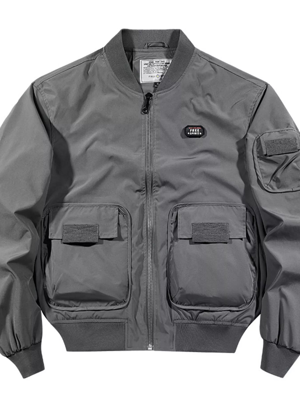 Men's Plus Size Lightweight Zip Up Jacket